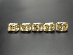 Yellow Moissanite